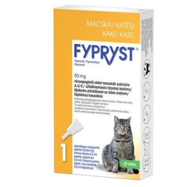 Fypryst antiparazitinis užlašinamas tirpalas katėms
