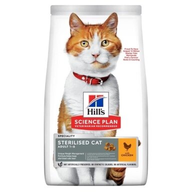 Hill's SP Feline Sterilised Adult Chicken 1,5 kg Hill's SP Feline Sterilised Adult Chicken 1,5 kg