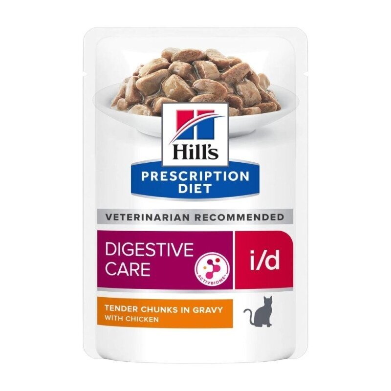 Hill's Prescription Diet Feline i/d guliašas su vištiena katėms