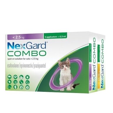 Nexgard Cat Combo (iki 2,5kg) Nexgard Cat Combo (iki 2,5kg)